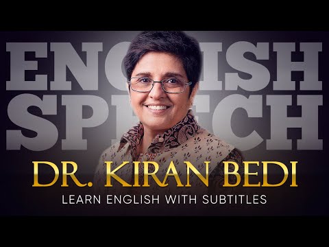 ENGLISH SPEECH | DR. KIRAN BEDI: Road Safety (English Subtitles)