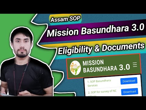 Mission Basundhara 3.0 SOP/Eligibility Criteria/All Available Services 2024-25/How to get Patta 2024