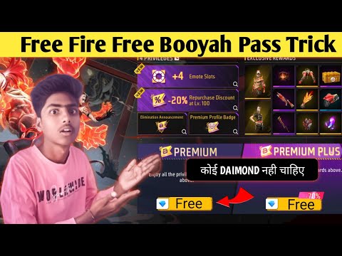 how to get free booyah pass in free fire | free fire booyah pass free mein kaise le