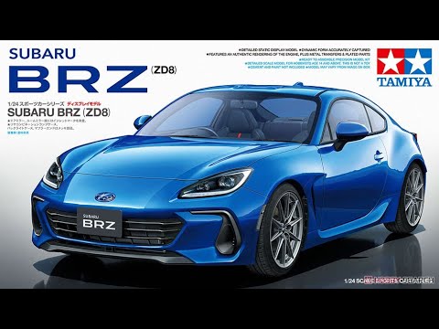 Whats In The Box | Tamiya 2022 Subaru BRZ (ZD8)