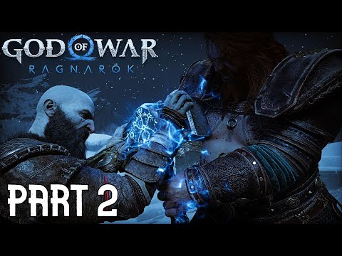 KRATOS VS THOR! - GOD OF WAR RAGNAROK GAMEPLAY PART 2