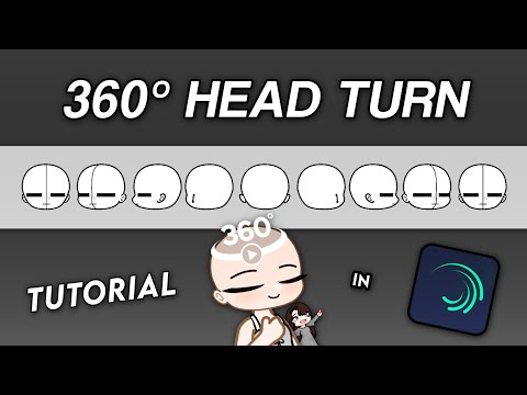 360° Full Gacha Head Turn in Alight Motion [Remake]