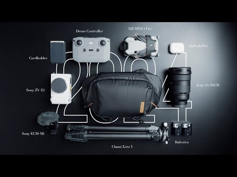 單人攝影的「完美側背包」What's in my Camera Bag 2024 // PGYTECH OneGO Solo V2