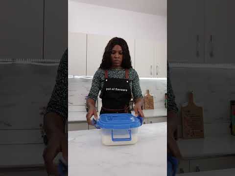 How to make Agidi Jollof #recipe #youtubeshorts