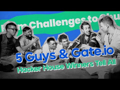 Join the 5 Hacker House winners with Gate.io CBO Kevin: predictions about next year’s crypto trends!