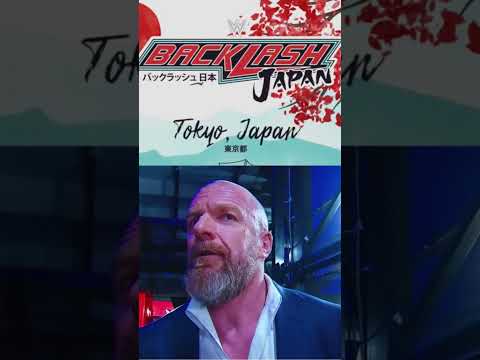 WWE Backlash 2025 will be hosted by Japan in the Tokyo Dome 🔥🔥