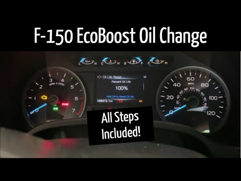 F150 EcoBoost Oil Change COMPLETE