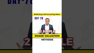 2 Simple Share Valuation Methods | Income and Asset Based Valuation | 100 Days of Investment Ideas