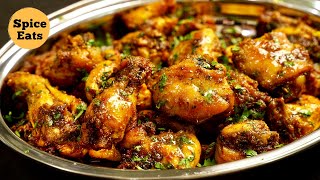 CHETTINAD CHICKEN FRY RECIPE | SIMPLE AND SPICY CHICKEN FRY RECIPE