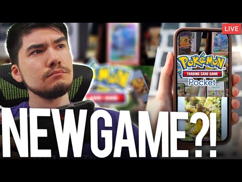 🔴NEW POKEMON GAME ?!? | POKEMON POCKET BETA 🔴 !phone