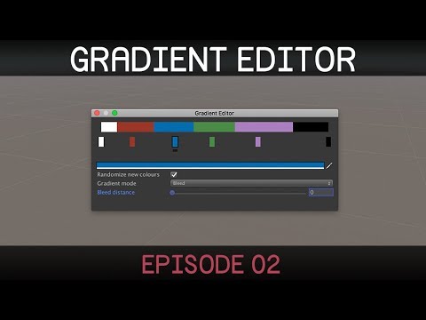 Unity Gradient Editor (2/3)