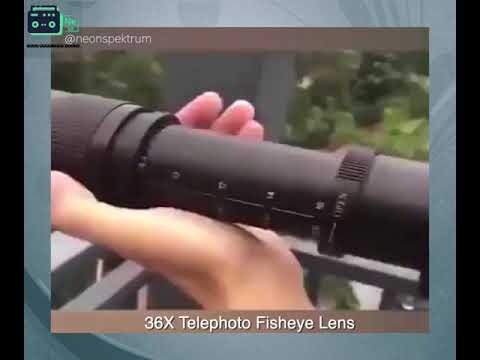 External Telescopic Lens - This is insane! - Gadget Tech