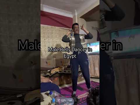 Male belly dancer shows off in Egypt!