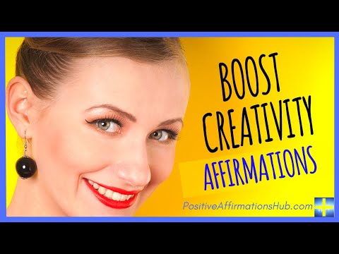 Boost Creativity Affirmations