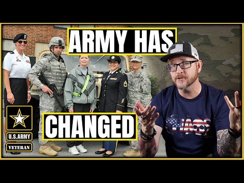 Changes the US Army has seen over the years