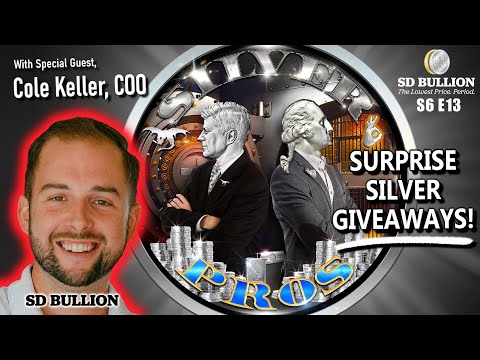 SILVER PROS (S6E13) - All Your Silver Questions Answered, w/ Cole Keller of SD Bullion! #Giveaways