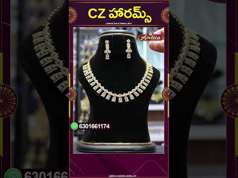 CZ Short Harams #Shorts  | 1Gram Gold Jewellery | Ambica Fashion Jewellery