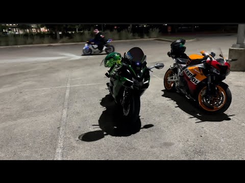 H2SXSE vs CBR REPSOL /Bike Meet #ninjah2sx #kawasakininjah2 #hondacbr