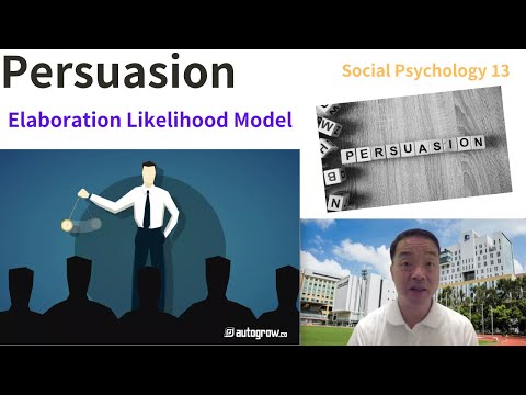 (Eng) Social Psychology 13: Elaboration Likelihood Model #persuasión #persuasion