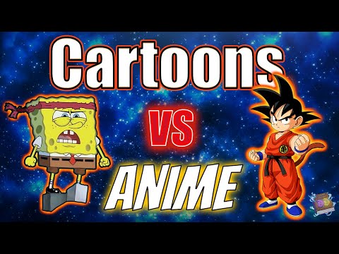 Cartoons VS Anime | What's the Difference?