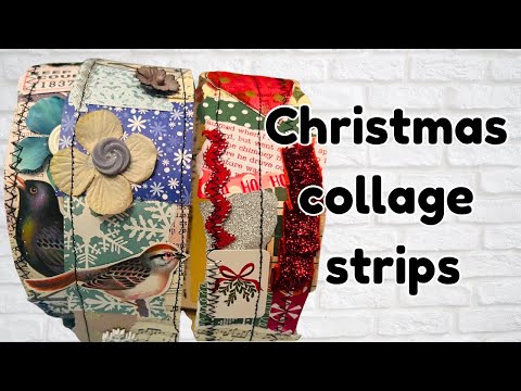 Part 2 | CHRISTMAS 2024 JUNK JOURNAL Embellishment Ideas | Christmas Paper Crafts