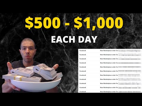 Proof: Making $500 To $1,000 A Day Dropshipping on Facebook Marketplace in 2022