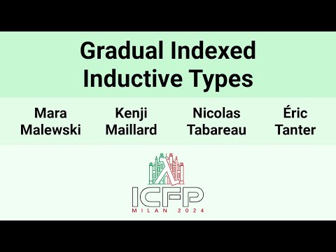 [ICFP24] Gradual Indexed Inductive Types