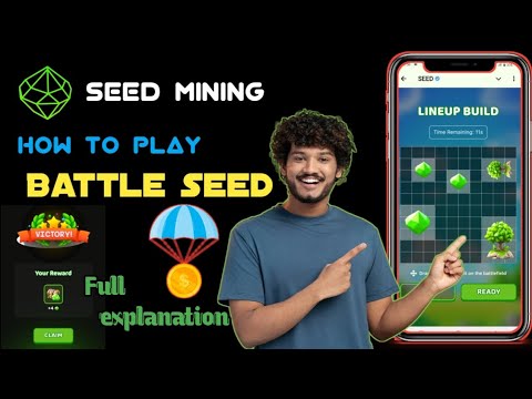 How to play battle seed in seed mining 🤔|| new game in seed mining 🌱