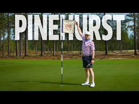 We Played Pinehurst INCREDIBLE New Golf Course (on Opening Day)