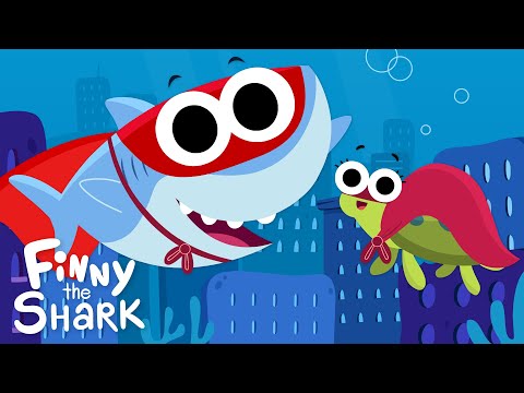 Finny & Friends Learn to Play | Finny The Shark | Cartoon for Kids