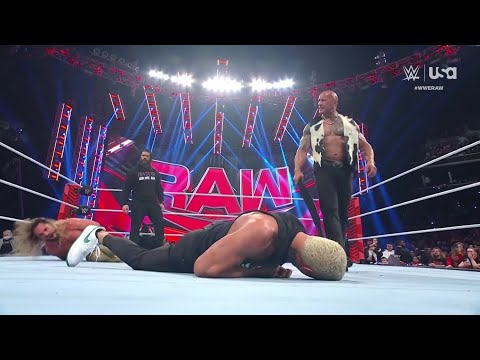 The Rock & Roman Reigns Attacks Cody Rhodes & Seth Rollins ‐ WWE Raw 4/1/24 (Full Segment)