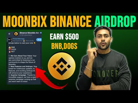 Binance Moonbix New Airdrop Launched🎉|| Moonbix Binance Airdrop New Update || Moonbix Mining App