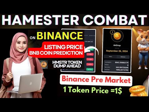 Hamster Kombat 1 Token Price In Binance Pre Market 🔥 Hamster Kombat Pre Market Prediction