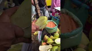 Raw Mango Cutting Skills of Bangalore | Bangalore Street Food #foodindia #bangalore