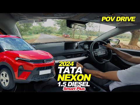 TATA NEXON 2024 | SMART PLUS 1.5L MANUAL | POV DRIVE REVIEW | ASMR | NEXON | POV DRIVE