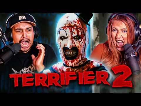 TERRIFIER 2 (2022) MOVIE REACTION - SIENNA IS THE MVP! - FIRST TIME WATCHING -REVIEW