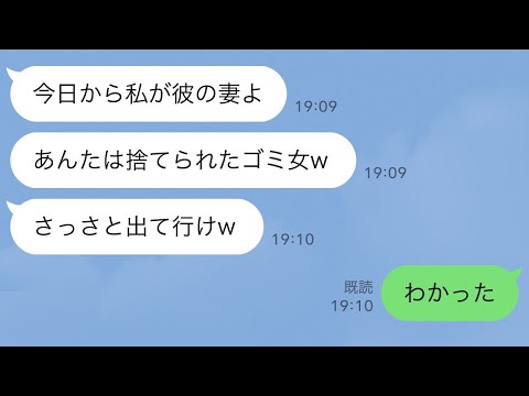 【LINE】夫と離婚した途端に略奪婚した妹「捨てられたゴミ人間はさっさと出て行けw」→ゴミは捨てろと言うので家ごと捨ててやった結果w【スカッとライン修羅場】