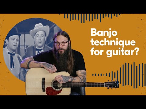 Learning Guitar from Banjo Legend Earl Scruggs ★ Acoustic Tuesday 228