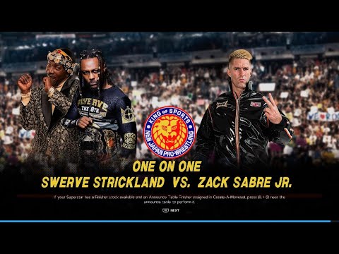 Swerve Strickland vs Zack Sabre Jr