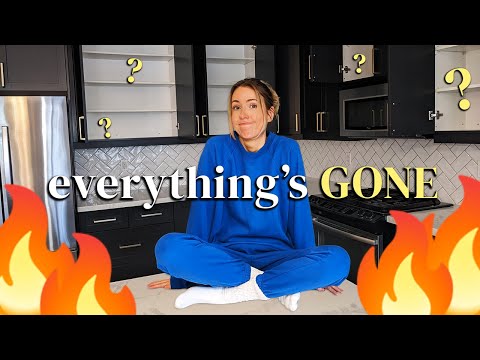 EVERYTHING IS GONE - how we're starting over our kitchen