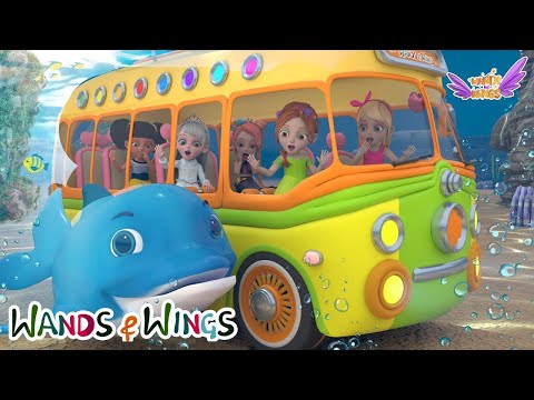 🔴LIVE - Wheels On The Bus Underwater | Baby Shark (Wheels on the Bus) - Princess Songs