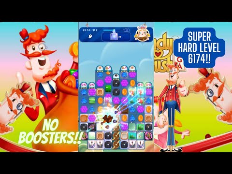 Candy Crush Saga Level 6174 | No Boosters