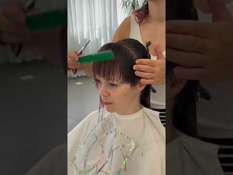 Modern Mullet haircut - by SCK (timelapse video)