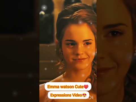 Emma Wetson #cute #expressions #video #emmawatson #ytshorts#fyp♥️