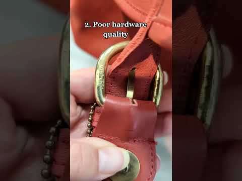 How to spot if your coach bag is FAKE!!