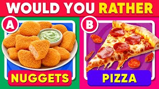 Would You Rather..? Snacks & Junk Food Edition 🍔🍕🍭 Daily Quiz