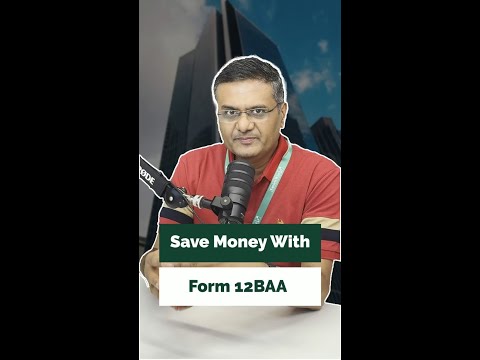 12BAA | NEW TAX FORM ALERT! | Enrichwise | Kapil Jain