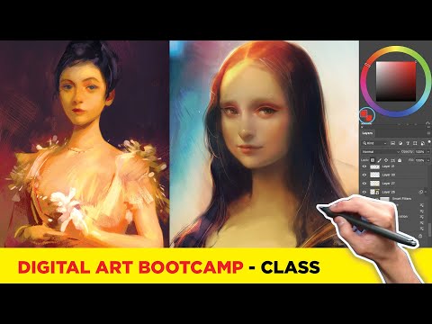 Digital Art Bootcamp - Master Study Illustration Class (FREE TUTORIAL!)