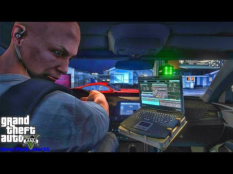 Playing GTA 5 As A POLICE OFFICER Gang Unit Patrol|| GTA 5 Mod| 4K