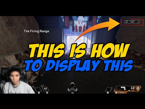 How To Display The NEW FPS, LATENCY, CHOKE GRAPH in Apex Legends 2020